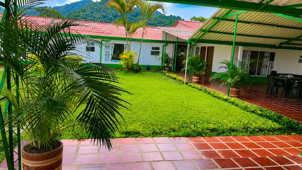 Zonas verdes y naturaleza de Finca La María Centro Vacacional